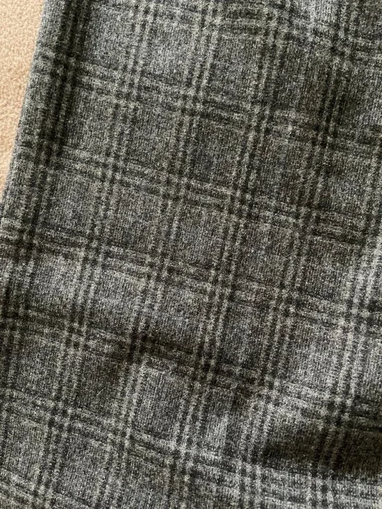 *AMAZING* Y2K 2004 Development by Erica Davies Plaid Wide Leg Pants Grey Size 2 - Picture 6 of 8